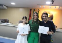 Câmara homenageia Mestre Nacional de Xadrez e protetora mirim de animais